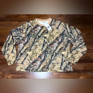 Saint Pierre Real Tree Camo Crewneck Sweatshirt Pullover Men’s Size XL Deadstock